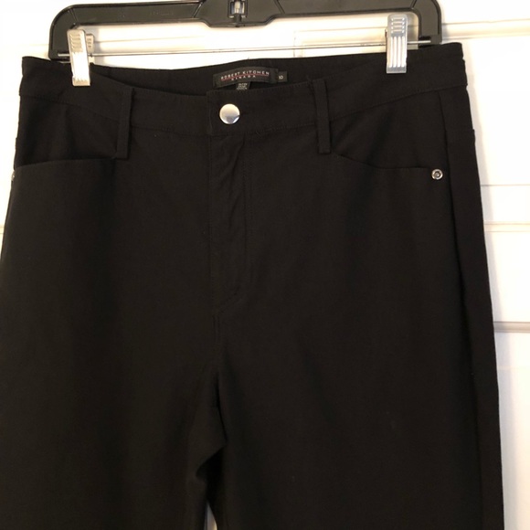 Robert Kitchen Canada black pants- 10 - Picture 2 of 4